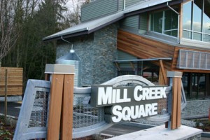 Mill Creek Square Sign