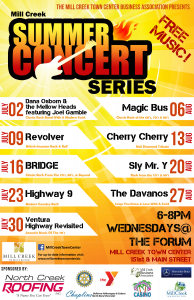 MCTC Summer Concert Poster